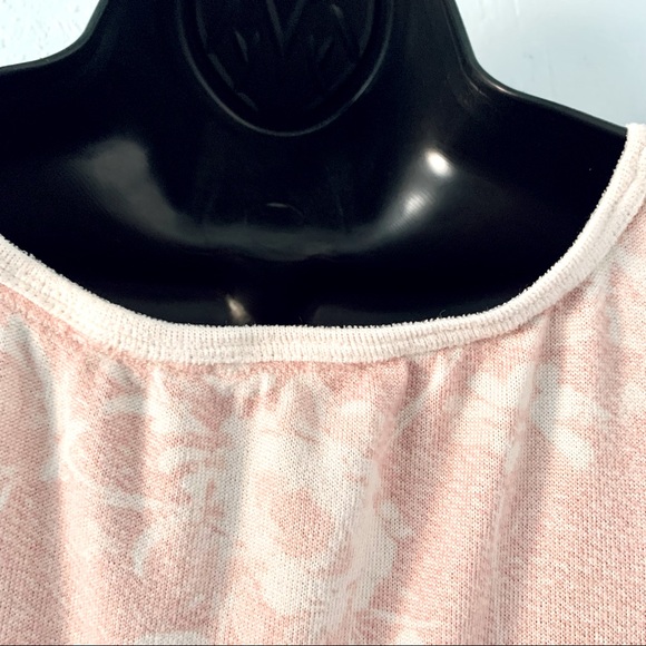 Lucky Brand Pink & White Floral Tank Top Size XL - Picture 9 of 12